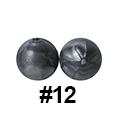 20pcs 12mm Round Silicone Beads