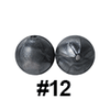 20pcs 12mm Round Silicone Beads