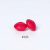 Perles en silicone en forme de soucoupe de 12 mm