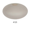 Perles en silicone en forme de soucoupe de 12 mm