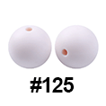 20pcs 12mm Round Silicone Beads
