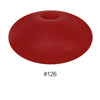 Perles en silicone en forme de soucoupe de 12 mm
