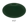 Perles en silicone en forme de soucoupe de 12 mm