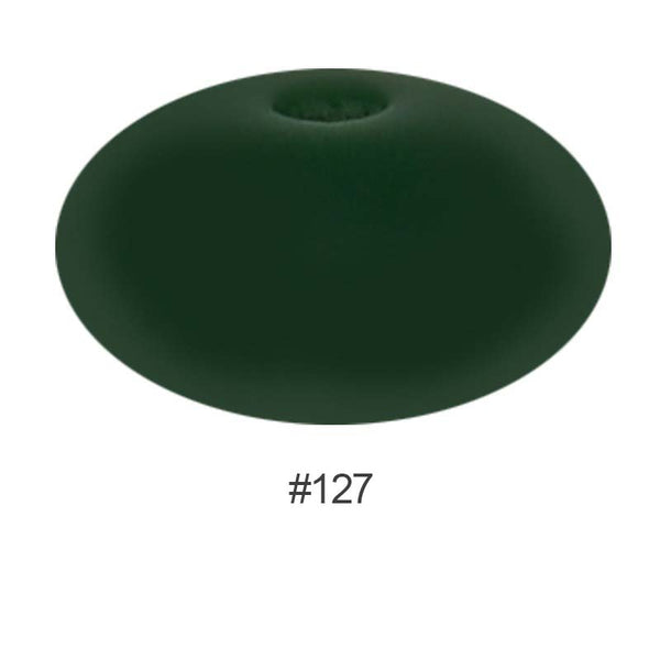 Perles en silicone en forme de soucoupe de 12 mm
