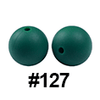 20pcs 12mm Round Silicone Beads