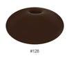 Perles en silicone en forme de soucoupe de 12 mm