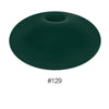 Perles en silicone en forme de soucoupe de 12 mm