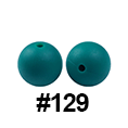20pcs 12mm Round Silicone Beads