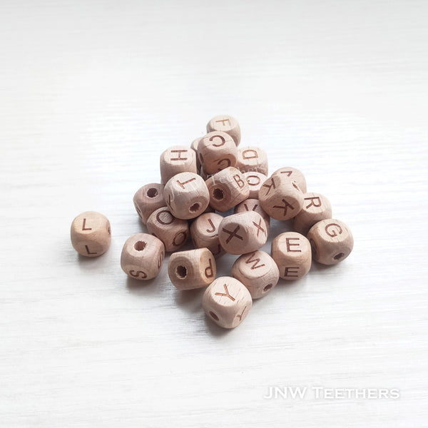 12mm Wood Alphabets