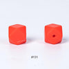 10pcs 17mm Silicone Hexagon Beads