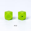 10pcs 17mm Silicone Hexagon Beads