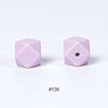 10pcs 17mm Silicone Hexagon Beads