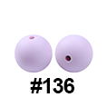 20pcs 12mm Round Silicone Beads