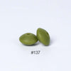 Perles en silicone en forme de soucoupe de 12 mm