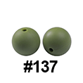 20pcs 12mm Round Silicone Beads