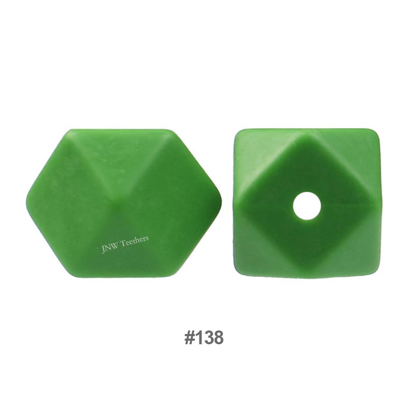Perles hexagonales en silicone