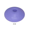 Perles en silicone en forme de soucoupe de 12 mm