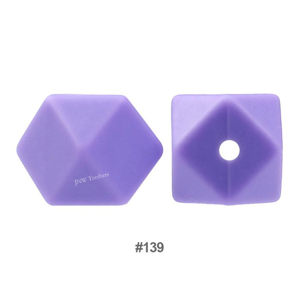 Perles hexagonales en silicone
