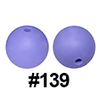20pcs 12mm Round Silicone Beads