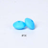 Perles en silicone en forme de soucoupe de 12 mm