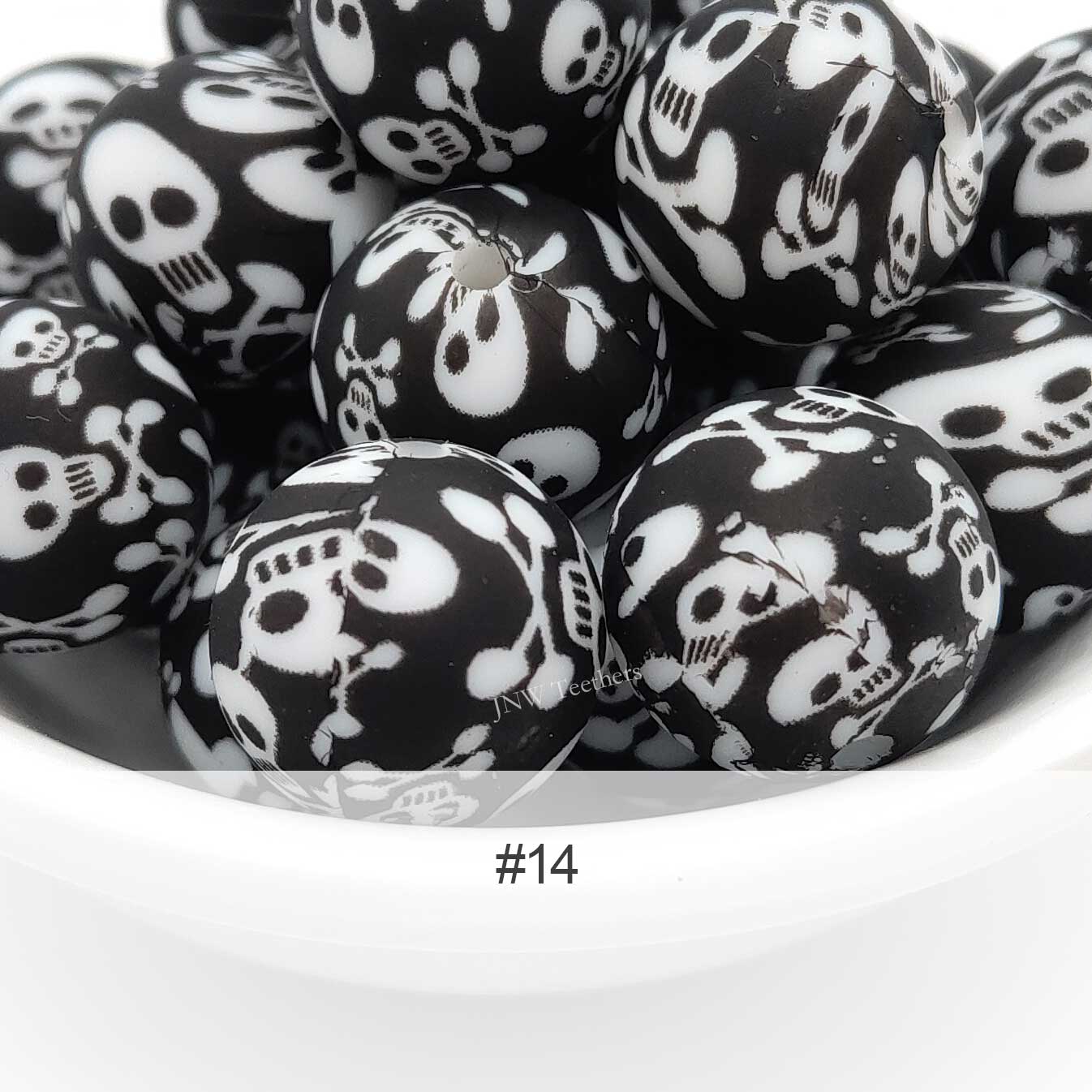 Silicone Print Beads #14