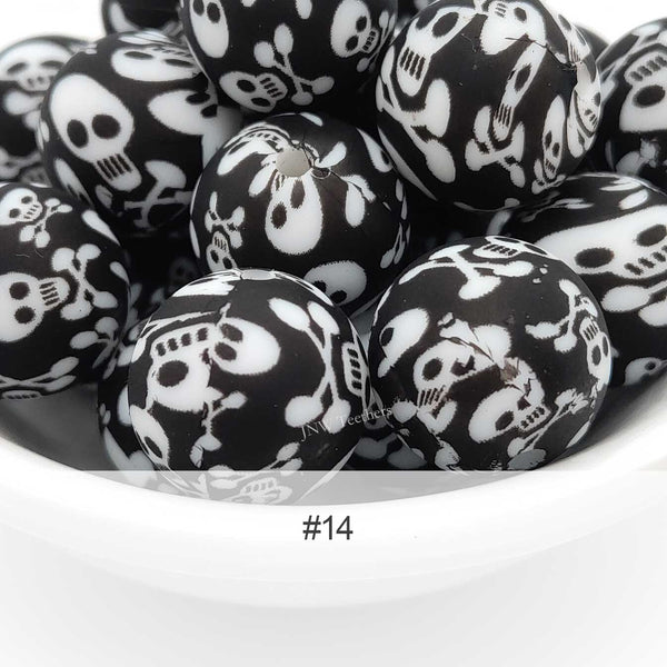 Silicone Print Beads #14