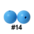 20pcs 12mm Round Silicone Beads