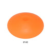 Perles en silicone en forme de soucoupe de 12 mm