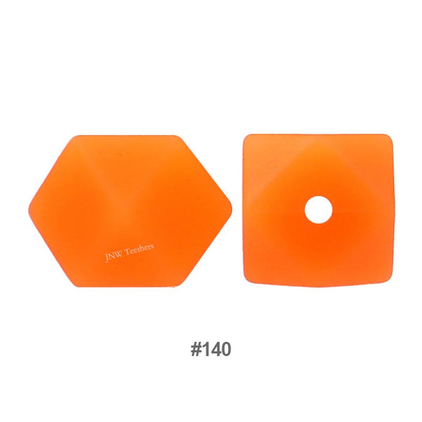Perles hexagonales en silicone
