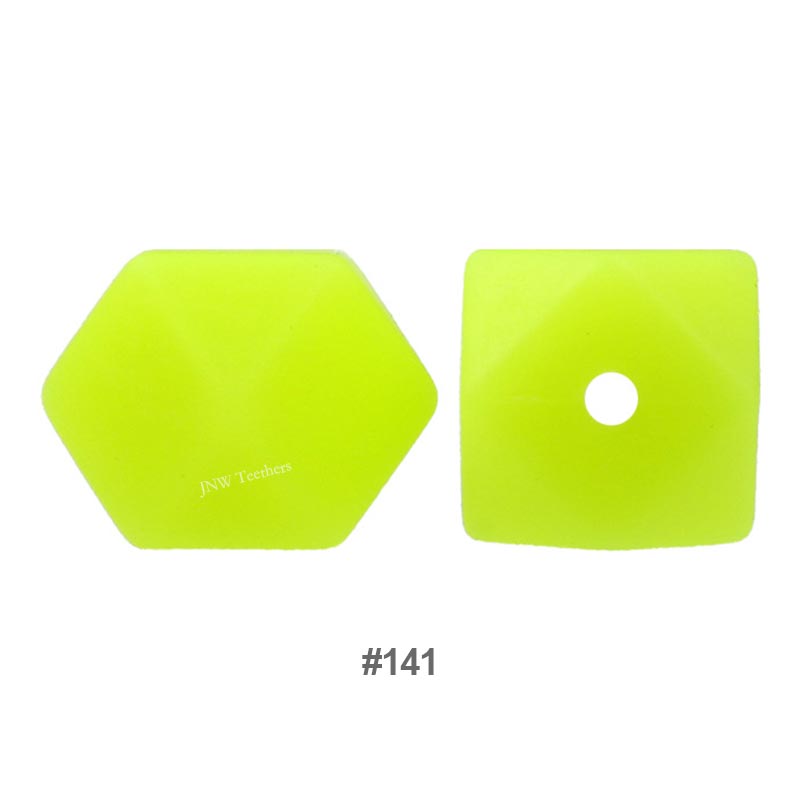 Perles hexagonales en silicone