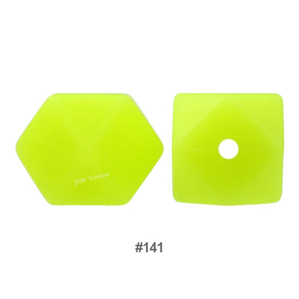 Perles hexagonales en silicone