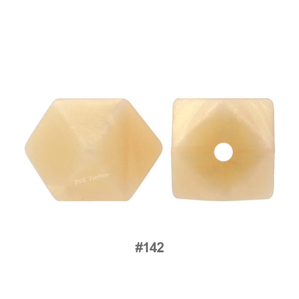 Perles hexagonales en silicone