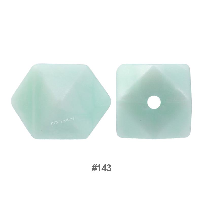 Perles hexagonales en silicone
