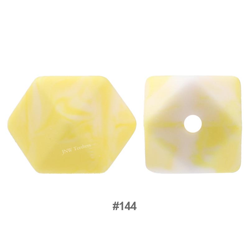 Perles hexagonales en silicone