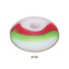 Perles en silicone en forme de soucoupe de 12 mm