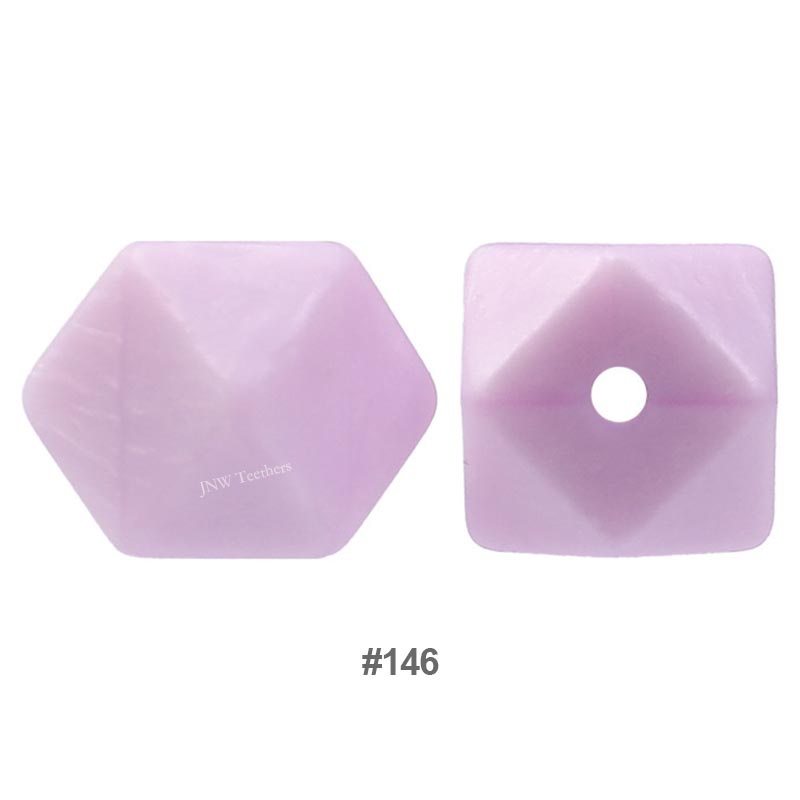 Perles hexagonales en silicone