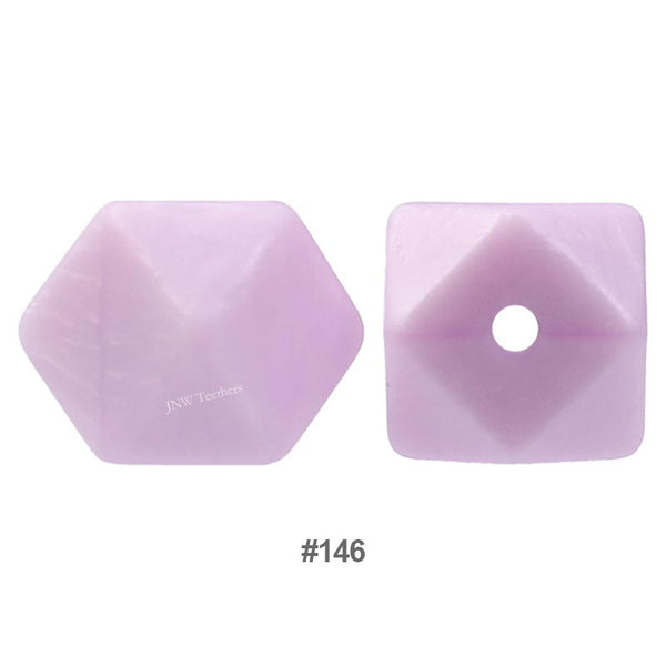 Perles hexagonales en silicone