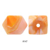 Perles hexagonales en silicone