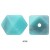 Perles hexagonales en silicone