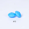 Perles en silicone en forme de soucoupe de 12 mm