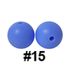 20pcs 12mm Round Silicone Beads