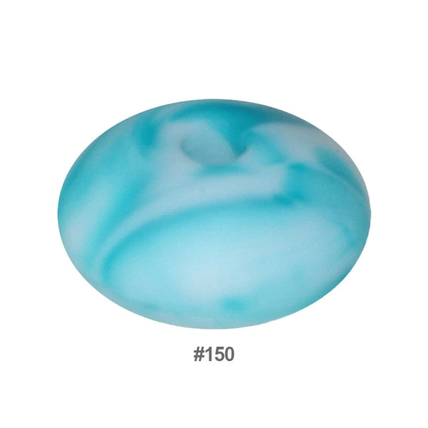 Perles en silicone en forme de soucoupe de 12 mm