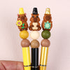 3D Bears Silicone Focal Beads