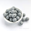 Grandes perles de silicone roses de 40 mm