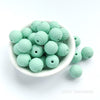 Grandes perles de silicone roses de 40 mm