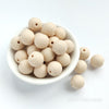 Grandes perles de silicone roses de 40 mm