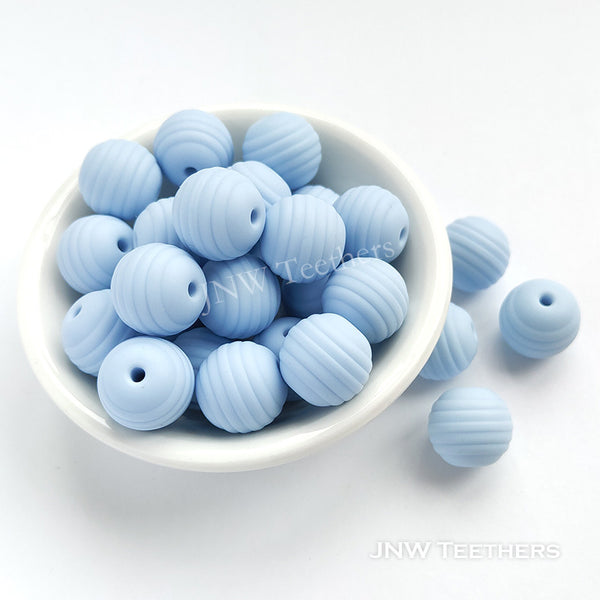 Grandes perles de silicone roses de 40 mm