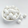 Grandes perles de silicone roses de 40 mm