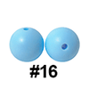 20pcs 12mm Round Silicone Beads