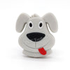 5pcs Dog Silicone Focal Beads